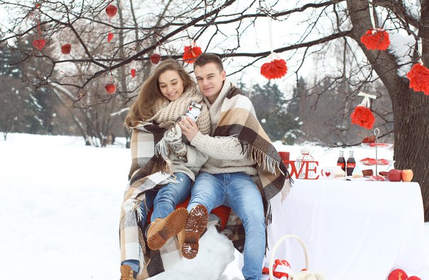 фотосессия на день святого валентина